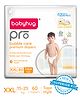 Babyhug Pro Bubble Care Premium Tape Style Diaper XXL - 60 Pieces - New & Improved Superior Fit