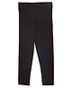 The Mom Store Full Length Solid Colour Leggings - Dark Brown