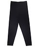 The Mom Store Full Length Solid Colour Leggings - Black