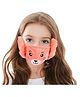SYGA 2-in-1 Mask Earmuffs Cartoon Print - Red