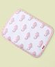 Babyhug Rai (Mustard) Seed Filling Pillow Rectangle Shape Sea Horse Print -White&Pink| Natural Warming Property| Prevents Colds & Flat Head Syndrome| Natural Remedy| New Born| Neck & Shoulder Support