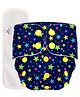 Mylo Baby Freesize Adjustable Cloth Diapers with 1 Free Insert Oeko Tex Certified Pack of 1 Twinkle Print - Multicolour