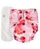 Mylo Baby Freesize Adjustable Cloth Diapers with 1 Free Insert Oeko Tex Certified - Cherry Blossom