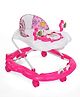 Toyzone Baby Musical Walker Small Dot Print - Pink & White