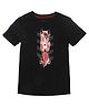 PUMA Half Sleeves SF Kids Night Cat Graphic Tee - Black