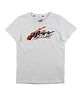 PUMA Half Sleeves T-Shirt Logo Print - White