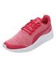 PUMA Pacer Next FS Knit Jr Lace Up Casual Shoes - Rose Pink & White