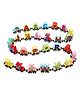 SVE Wooden Magnetic Alphabet Number Train Toy - Multicolor