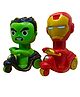 SVE Unbreakable Push & Go Vehicle Toy Pack of 2 - Multicolour
