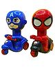 SVE Unbreakable Push & Go Vehicle Toy Pack of 2 - Multicolour