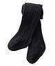 SYGA Cotton Solid Knit Tight Leggings - Black