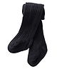 SYGA Cotton Solid Knit Tight Leggings - Black