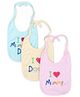 Simply Bibs Pack of 3 - Pink Yellow Sea Green