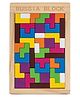BAYBEE Wooden Tangram Brain Teaser Board Puzzle Multicolor - 40 Pieces