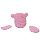 Tipy Tipy Tap Doll Embellished Cap With Mittens - Pink-  Diameter  34 Cm