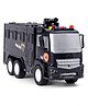 Toyzone Battery Operated Police Patrol Truck Toy- Black