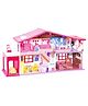 Toyzone My Deluxe Doll House 50 Pieces - Multicolor