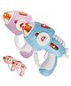 Fiddlerz Musical Toy Projection Gun With Flashing Light & Musical Sound - (Colour May Vary)