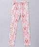 Earth Conscious Full Length Floral Print Leggings - Multi Colour
