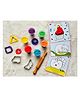 Lattooland Timeless Play Dough Kit Taste Safe & Toxin Free Clay for Kids - Multicolour