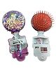FunBlast Unicorn Round Shape Glitter Brush - (Colour May Vary)
