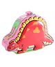FunBlast Dinosaur Themed Money Saving Tin Coin Bank with Lock and Key (Colour May Vary)