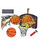 FunBlast Portable Basket Ball Set - Multicolour