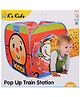 K's Kids Pop Up Train Station Play House - Multicolor