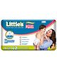 Little's Comfy Baby Pants Diapers Small Size with Wetness Indicator and 12 hours Absorption - 42 Pieces