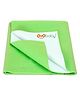 OYO BABY Waterproof Newborn Dry Sheet, Small 70×50 cm, Reusable Mattress Protector, Quick-Dry, Ultra-Absorbent Fleece Layer, Anti-Pilling, Soft and Hygienic Underpad | Travel-Friendly Light Green