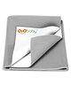 OYO BABY Waterproof Quick Dry Sheet for Baby| Bed Pad | Baby Bed Protector Sheet for Toddler Children (Medium (100cm x 70cm), Grey)