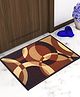 Athom Living Premium Anti Skid Doormat Pack Of 2 - Brown