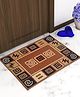 Athom Living Premium Anti Skid Doormat Pack Of 2 - Brown