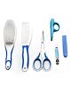Koochie Koo Portable Baby Care Grooming Kit Pack of 6 - Blue