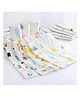 Koochie Koo Organic Cotton Face Towel Pack Of 3 - White