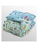 Polka Tots Kids Comforter Baby Blanket, Soft Quilt With 2 Reversible Way Design Boys & Girls ( Roadway,60x 40 inch)