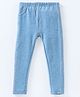 Jus Cubs Full Length  Jeggings Denim Effect Lycra  - Blue
