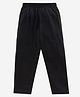 Kiddopanti Full Length Solid Pants - Black