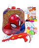 Toyshine Spidy Backpack Style Tank with Pichkari Colors and Balloons Red - Capacity 3.0 Liters 