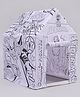 Spiderman Coloring Hut Kit With Pens - Multicolor