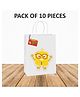 Untumble Monster Gift Bags Pack Of 10 - White