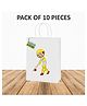 Untumble Cricket Gift Bags Pack Of 10 - White