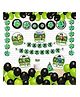 Untumble Football Birthday Paper Fan Kit - Green