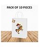 Untumble Cowboy Gift Bags Pack Of 10 - White