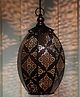 Homesake Antique Oval Moroccan Hanging Ceiling Lamp - Multicolor 
