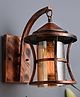 Homesake Rustic Wall Chimney Light - Bronze 
