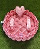 Motherhood Round Tub With Heart Shaped Pillow & Side Support Star Print - Pink