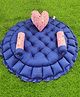 Motherhood Round Tub With Heart Shaped Pillow & Side Support Star Print - Blue Pink
