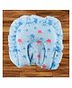 Mittenbooty U Shaped Rai Pillow Crown Print - Blue