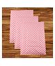 Mittenbooty Diaper Changing Mat Set of 3 with Removable Waterproof Sheet Polka Dots Print- Pink
